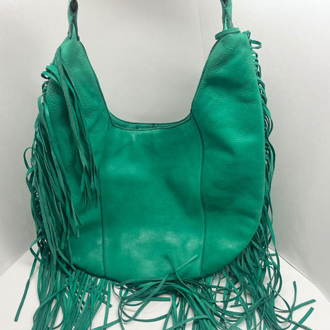 Signature Side-Fringe Hobo Bag