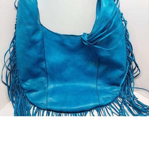Signature Side-Fringe Hobo Bag