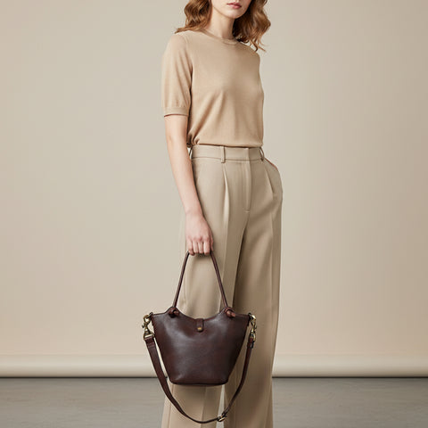 Cavallo - Full Grain Leather Shoulder Bag