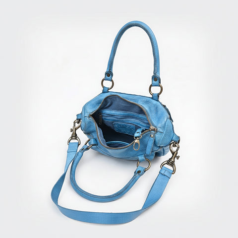 Caventina - Leather Riveted Tote Bag
