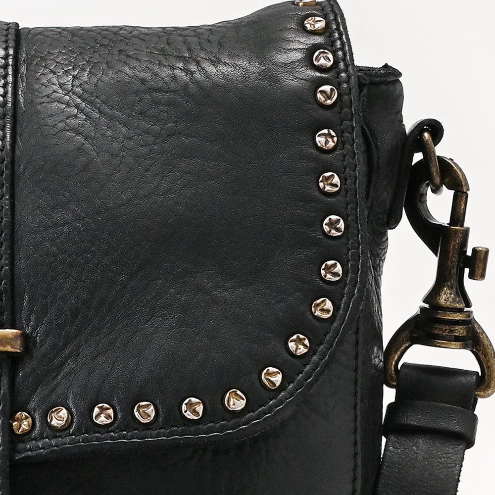 SWC155BLK Crossbody Genuine Western Leather Women Bag