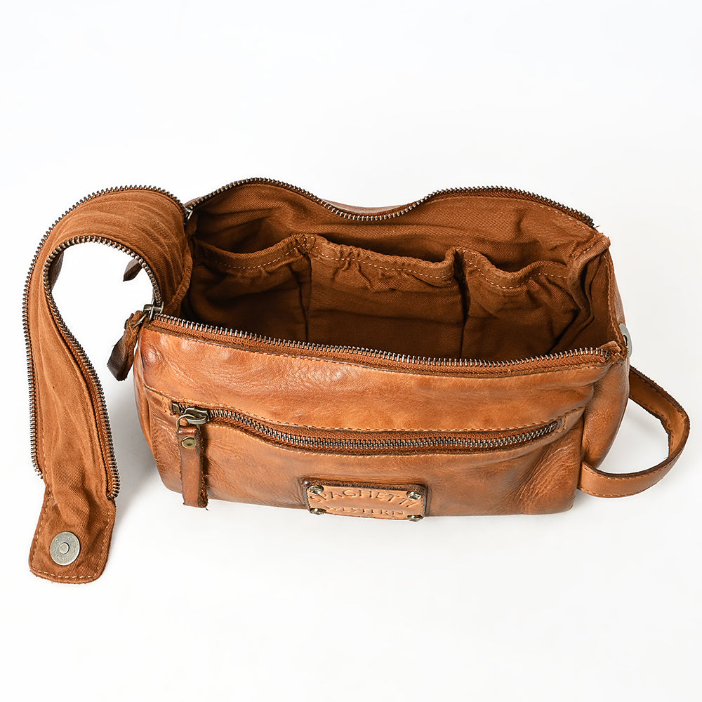SWC411TAN Fanny Pack Genuine Leather women bag western Bag
