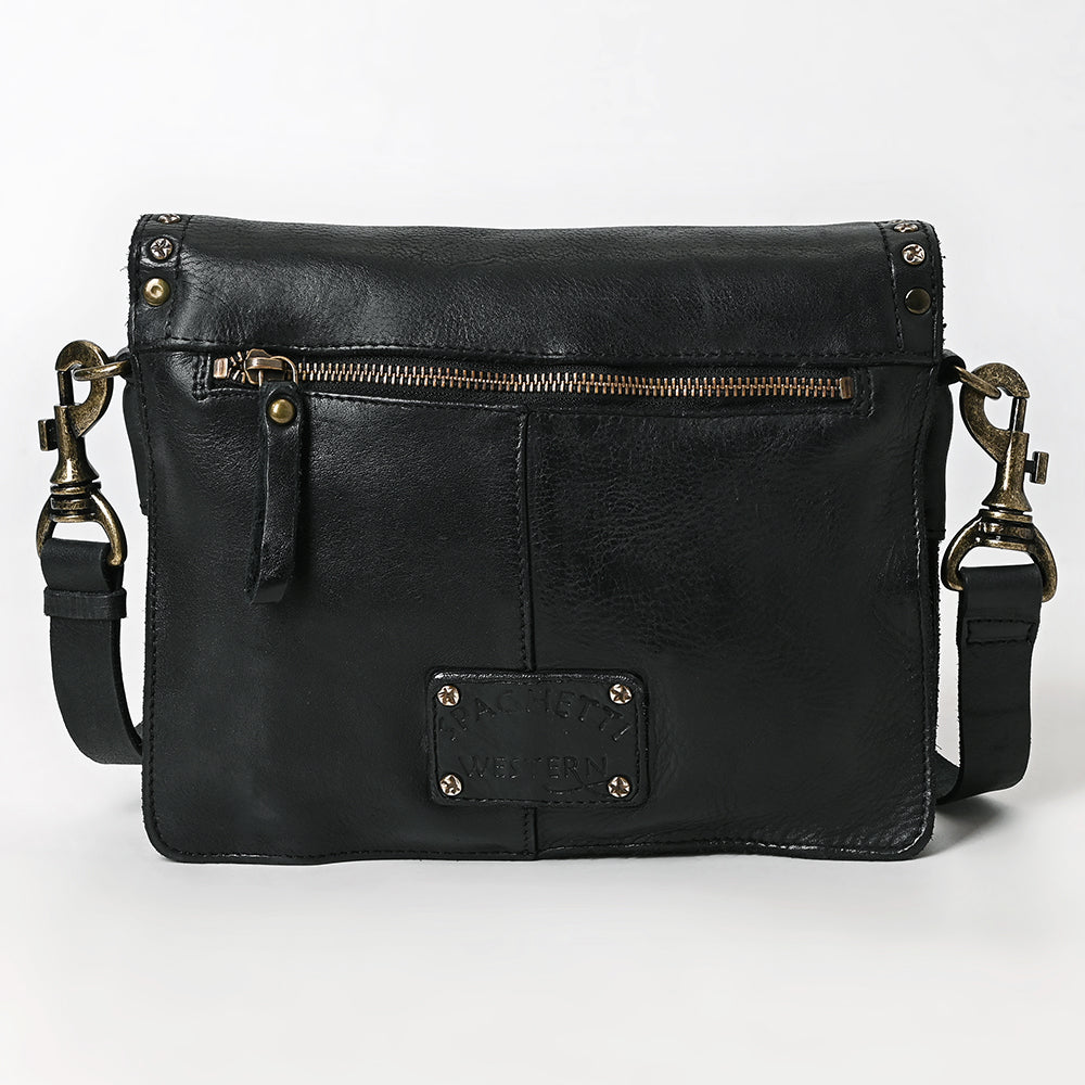 SWC169BLK Crossbody Genuine Western Leather Women Bag