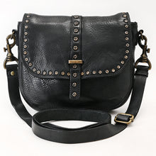 Load image into Gallery viewer, SWC155BLK Crossbody Genuine Western Leather Women Bag