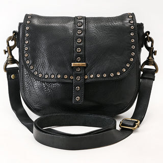SWC155BLK Crossbody Genuine Western Leather Women Bag