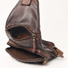 Load image into Gallery viewer, SWC191 Sling Genuine Leather women bag western Bag