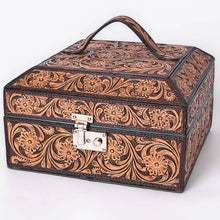 Load image into Gallery viewer, ADBGA523 Jewelry Case Genuine Western Leather Women Bag