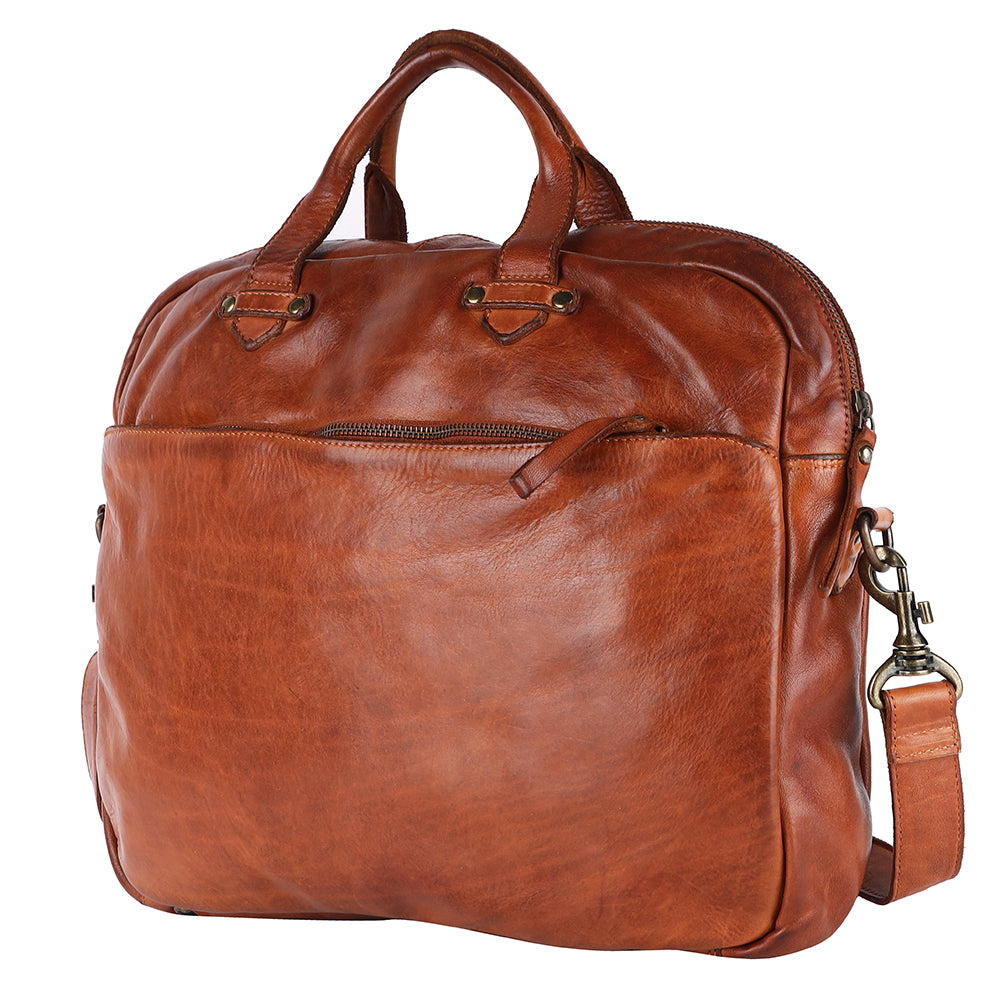 SWC415TAN Briefcase Genuine Leather women bag western Bag
