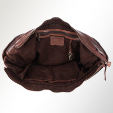 Load image into Gallery viewer, SWC186BRN Tote Genuine Leather women bag western Bag
