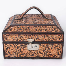 Load image into Gallery viewer, ADBGA523 Jewelry Case Genuine Western Leather Women Bag