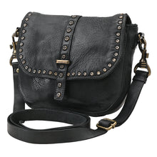 Load image into Gallery viewer, SWC155BLK Crossbody Genuine Western Leather Women Bag