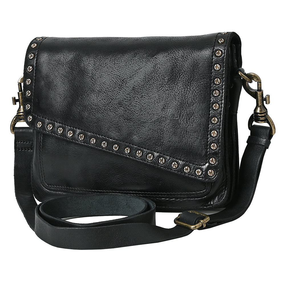 SWC169BLK Crossbody Genuine Western Leather Women Bag