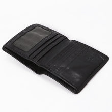 Load image into Gallery viewer, SWC444BLK Wallet Genuine Leather women bag western Bag