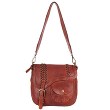 Load image into Gallery viewer, SWL141CG Crossbody Genuine Leather women bag western Bag