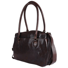 Load image into Gallery viewer, SWC131BRN Tote Genuine Leather women bag western Bag