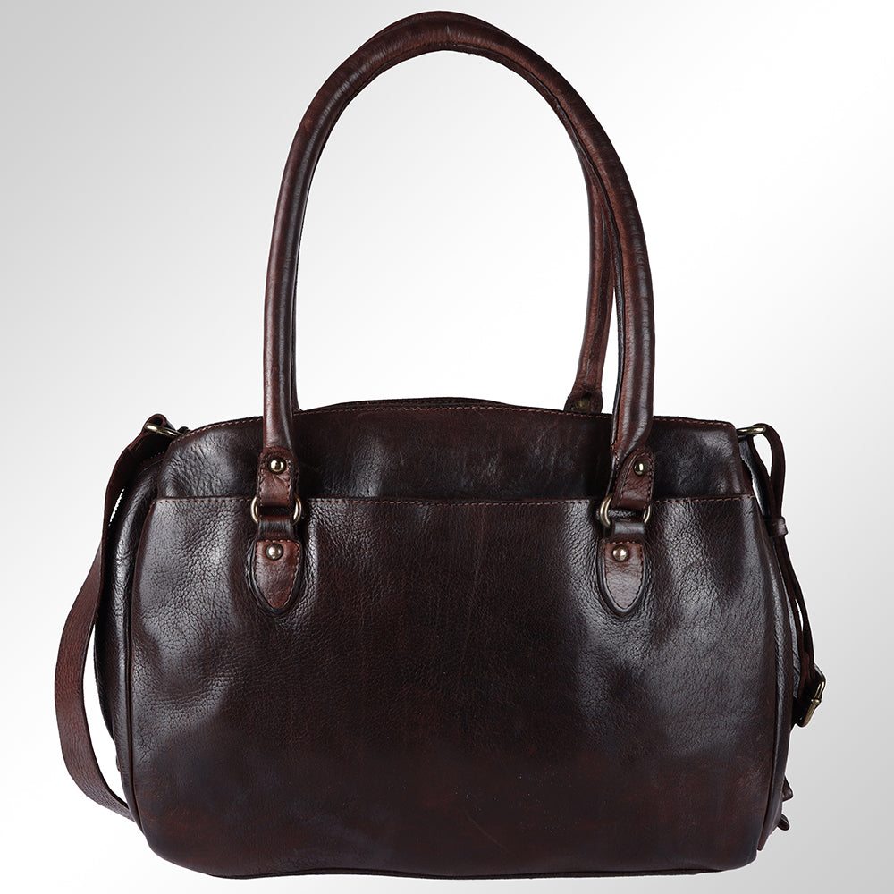 SWC131BRN Tote Genuine Leather women bag western Bag