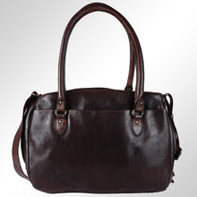 Load image into Gallery viewer, SWC131BRN Tote Genuine Leather women bag western Bag