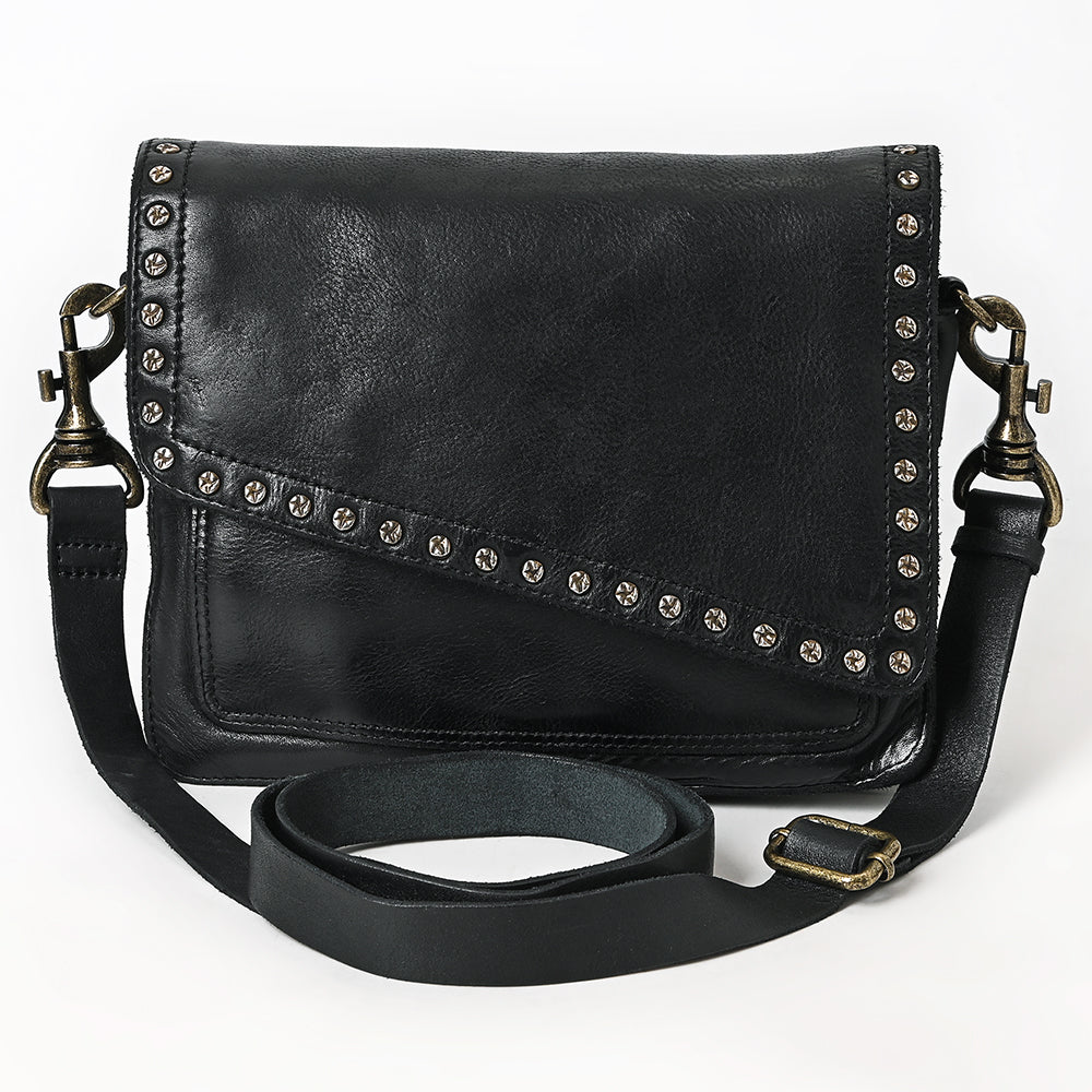 SWC169BLK Crossbody Genuine Western Leather Women Bag