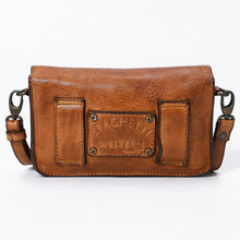 Load image into Gallery viewer, SWC201TAN Crossbody Genuine Leather women bag western Bag
