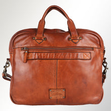 Load image into Gallery viewer, SWC415TAN Briefcase Genuine Leather women bag western Bag