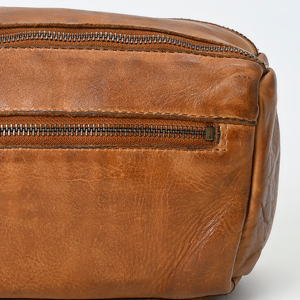 SWC411TAN Fanny Pack Genuine Leather women bag western Bag