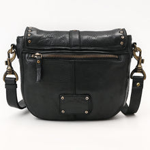 Load image into Gallery viewer, SWC155BLK Crossbody Genuine Western Leather Women Bag