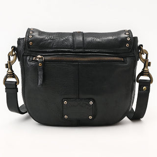 SWC155BLK Crossbody Genuine Western Leather Women Bag